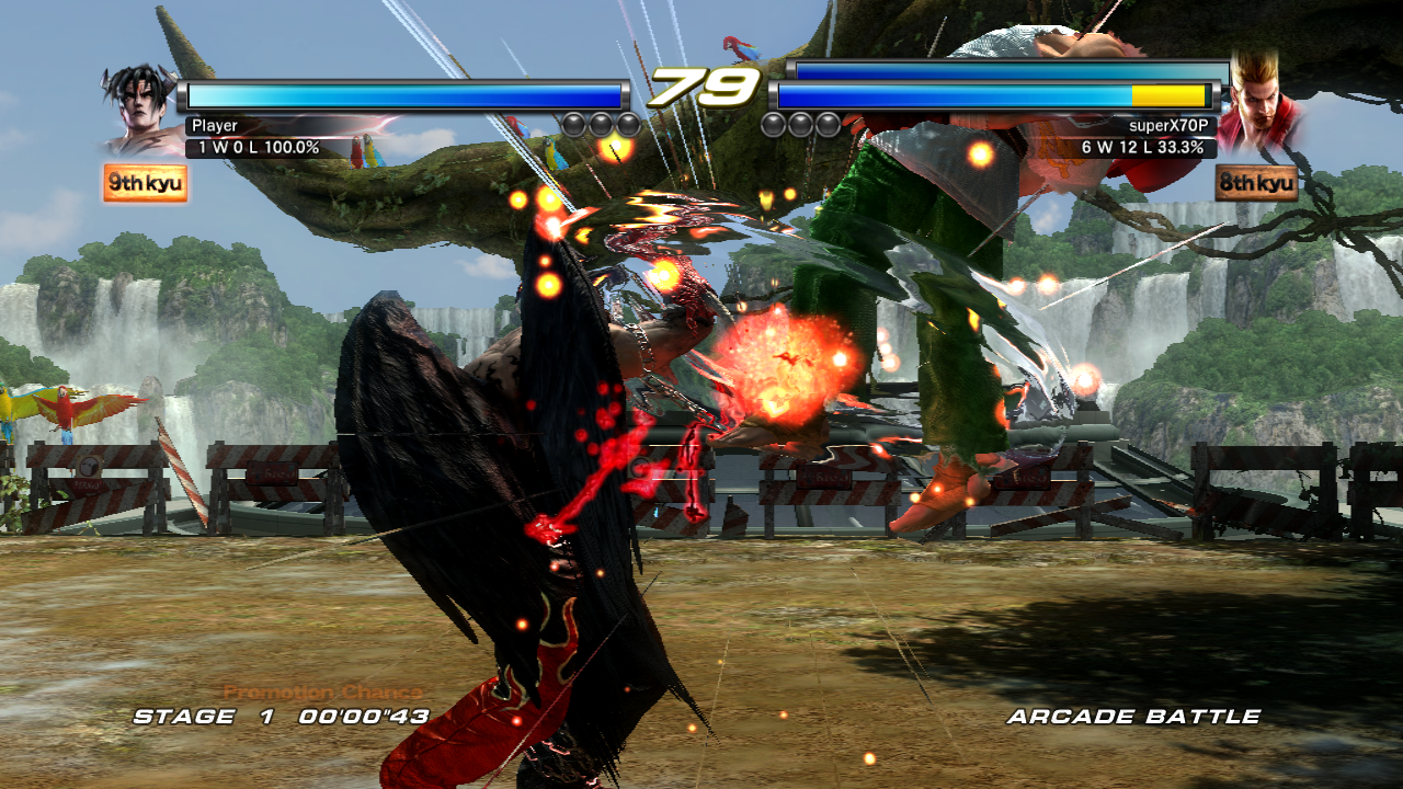 Tekken Tag Tournament 2 offline menu